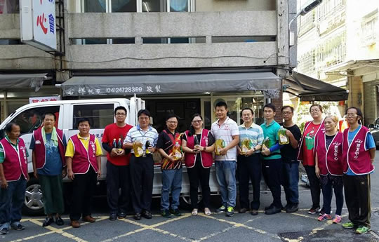 感謝台中市環保局清潔科 及南屯區清潔隊