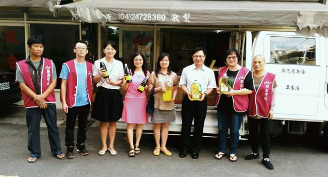 感謝台中市政府環境保護局清潔隊管理科與南屯清潔隊的愛心