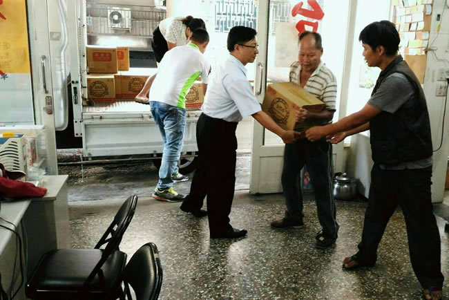 感謝台中市政府環境保護局清潔隊管理科與南屯清潔隊的愛心