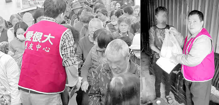 居住南屯區的吳大姊，平時撿拾資源回收堆放的地點（已有五年了)