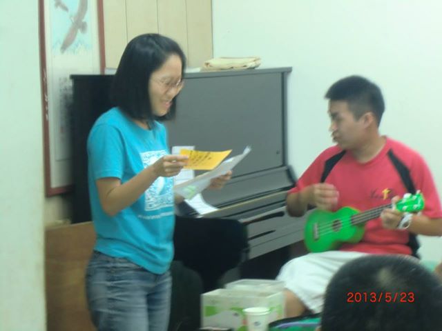 對於台南神學院的同學，已經不能用謝謝來表達了。