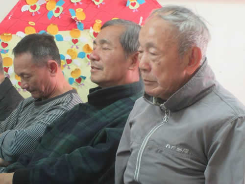 阿公跟我說,年紀越大，體力越來越差，已經快騎不動腳踏車了