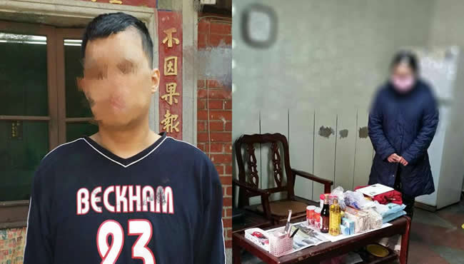 這是之前「孝」文章裡的李家大姐跟弟弟。姐姐非常辛苦，弟弟因為妥瑞氏症及智能不足，一直沒辦法工作。