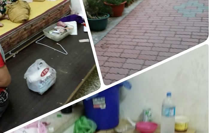 六十好幾的老人獨自扶養三十一歲，智能障礙的孫女，在角落裡輕聲喘息……