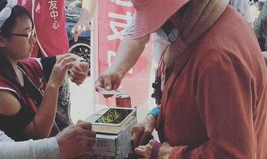 2019年四月14日，台中恩友中心福貧活動