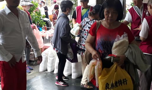 三民恩友中心 2019年9月聚會、分發物資