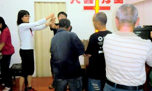 謝謝你們，台南神學院的同學