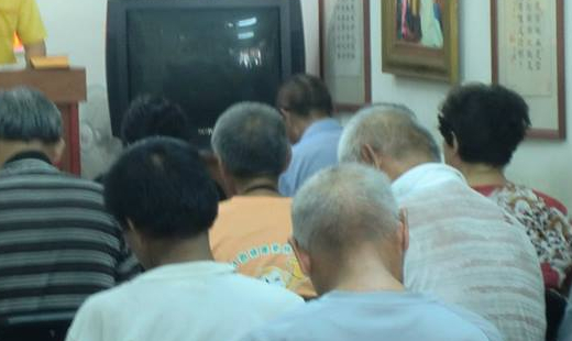 他是小蔡，台南恩友的同工弟兄.