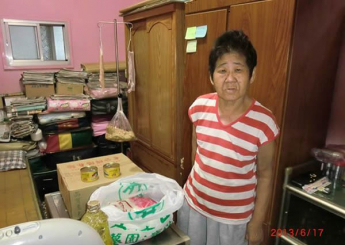 第一次去探訪阿嬤的時候，一開門就被急竄而出的貓咪嚇了一跳。