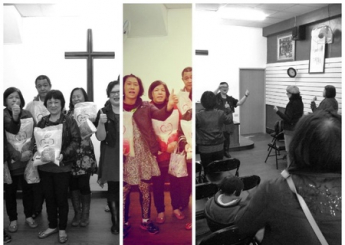 其實華姊是賣豬肉的高手，一天當中可以不到兩小時把一頭豬賣掉