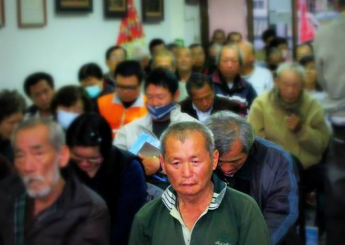 來自屏東的南哥，失去了親人和朋友，沒有了住所沒有了溫飽。