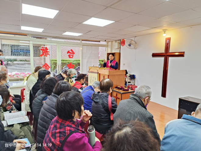 感謝前大雅區長林華彬弟兄  來傳講主話語