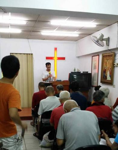 台南神學院學生在台南恩友中心的服事