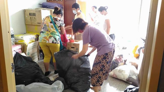 感謝富強教會媽媽小組 到永康恩友中心關懷