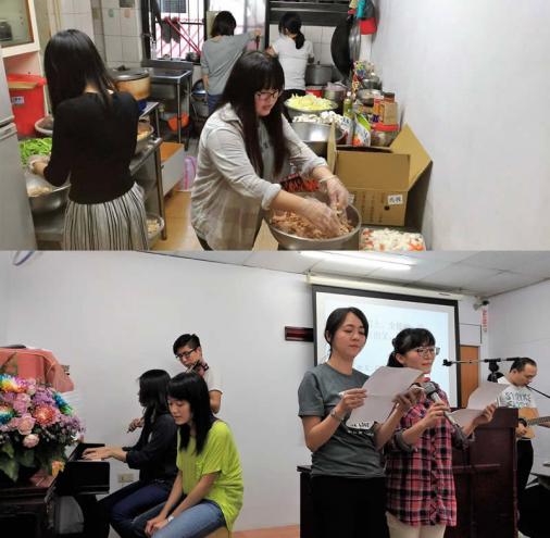 感謝顧明翰弟兄號召青年學子  來恩友中心服事 