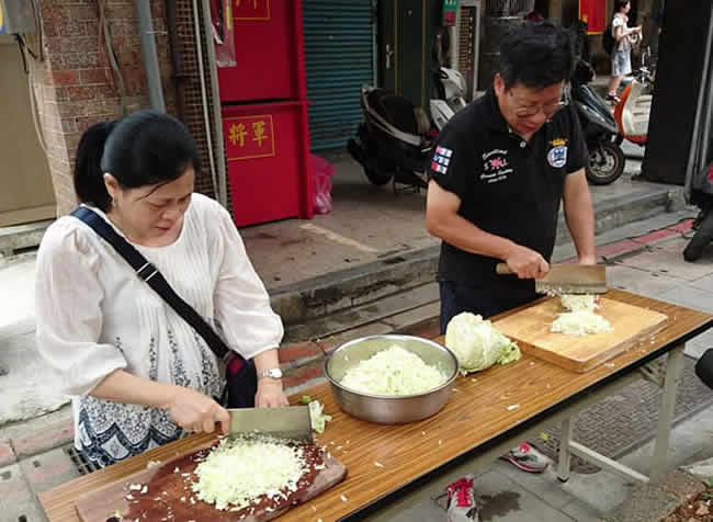 感謝 【好人會館】於萬華恩友中心舉辦水餃大會