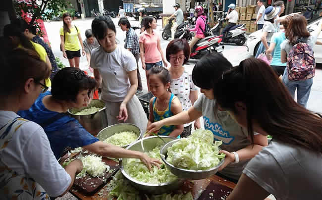 感謝 【好人會館】於萬華恩友中心舉辦水餃大會