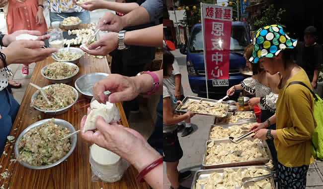 感謝 【好人會館】於萬華恩友中心舉辦水餃大會