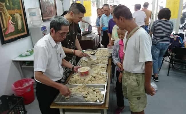 感謝 【好人會館】於萬華恩友中心舉辦水餃大會