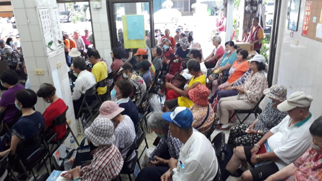 三民恩友中心 2019年9月聚會、分發物資