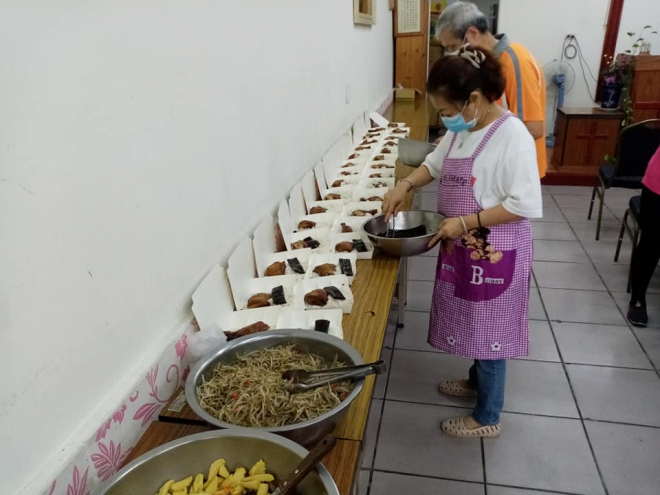 2020年五月24日 恩友各據點聚會及分送物資