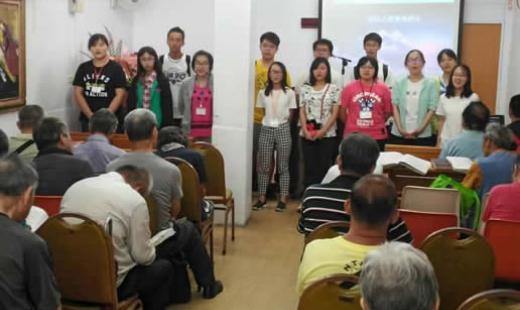 貴格會合一堂學生夏令營，來台北恩友中心服事 