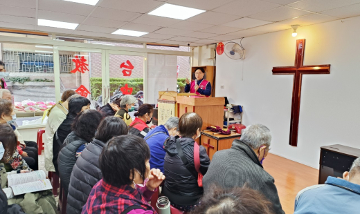 感謝前大雅區長林華彬弟兄  來傳講主話語